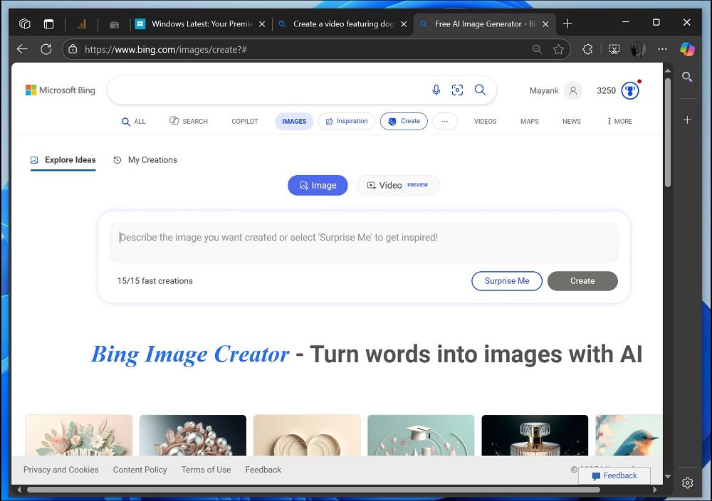 微軟將推出基於 OPEN AI Sora 的「Bing Video Creator」免費影片生成服務 - 電腦王阿達 微軟將推出基於 OPEN AI Sora 的「Bing Video Creator」免費影片生成服務 - 電腦王阿達