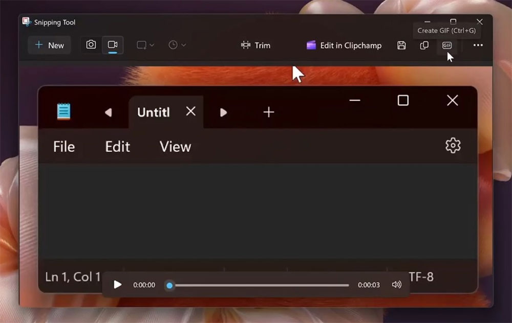 Windows 11 剪取工具新增「建立 GIF」功能 - 電腦王阿達 Windows 11 剪切工具製作 GIF