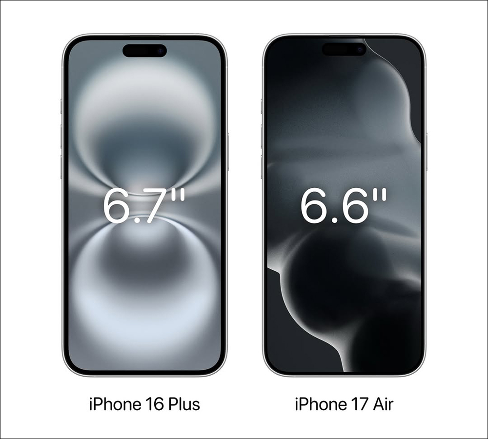 iPhone 17 Air 爆料總整理:單鏡頭、超薄設計、續航竟不到 4 小時? - 電腦王阿達 iPhone 17 Air