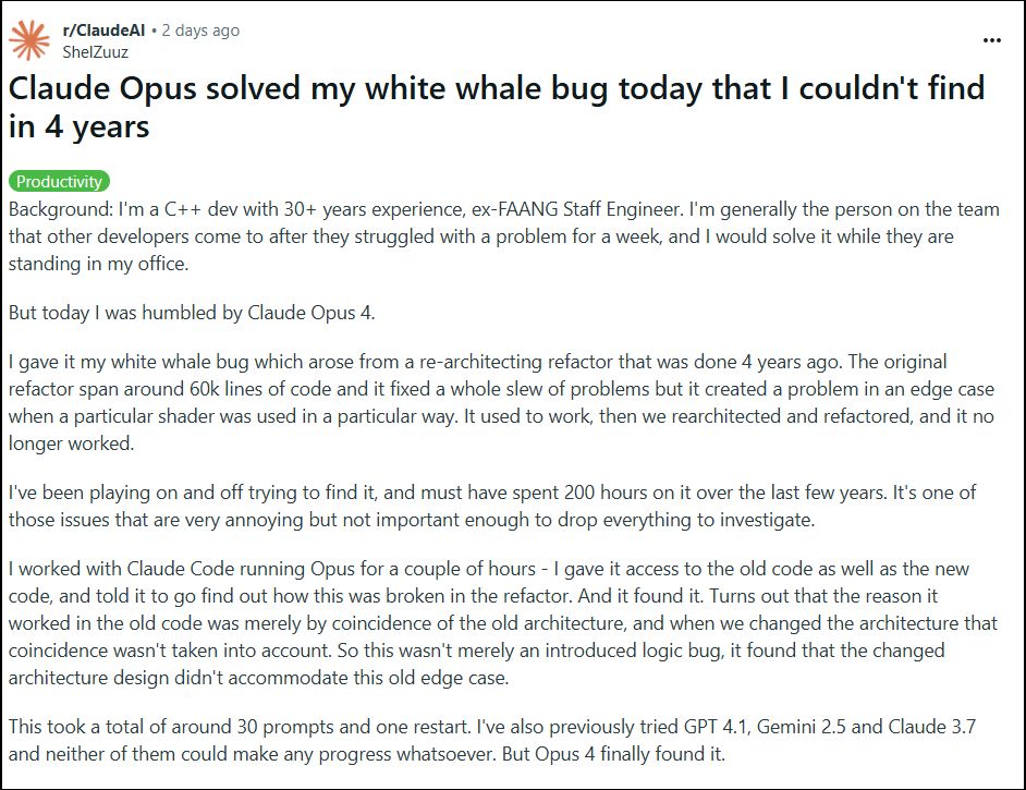 AI除錯新時代!國外工程師用Claude Opus 4修正多年無解老BUG - 電腦王阿達 AI除錯新時代!國外工程師用Claude Opus 4修正多年無解老BUG - 電腦王阿達