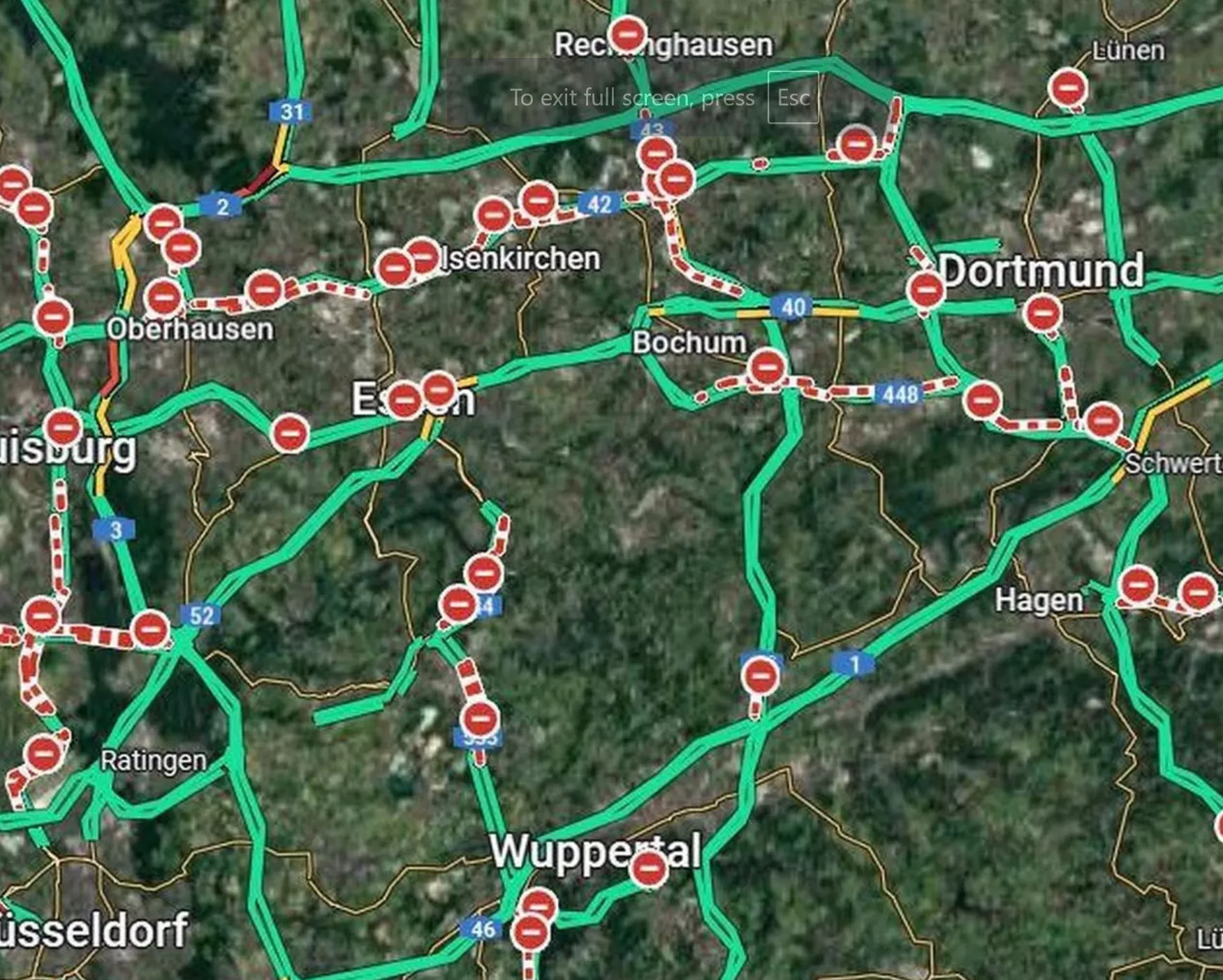 Google 地圖誤報德國高速公路大規模封路,造成當地嚴重交通混亂 - 電腦王阿達 Google 地圖誤報德國高速公路大規模封路,造成當地嚴重交通混亂 - 電腦王阿達