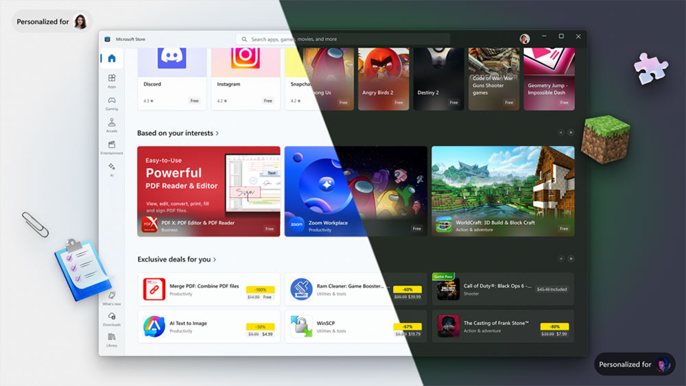 儘管有改進,但用戶仍常拒絕 Microsoft Store 的三個原因 - 電腦王阿達 微軟升級 Microsoft Store 體驗,獲得改進的推薦、更深入的 Windows 整合 - 電腦王阿達