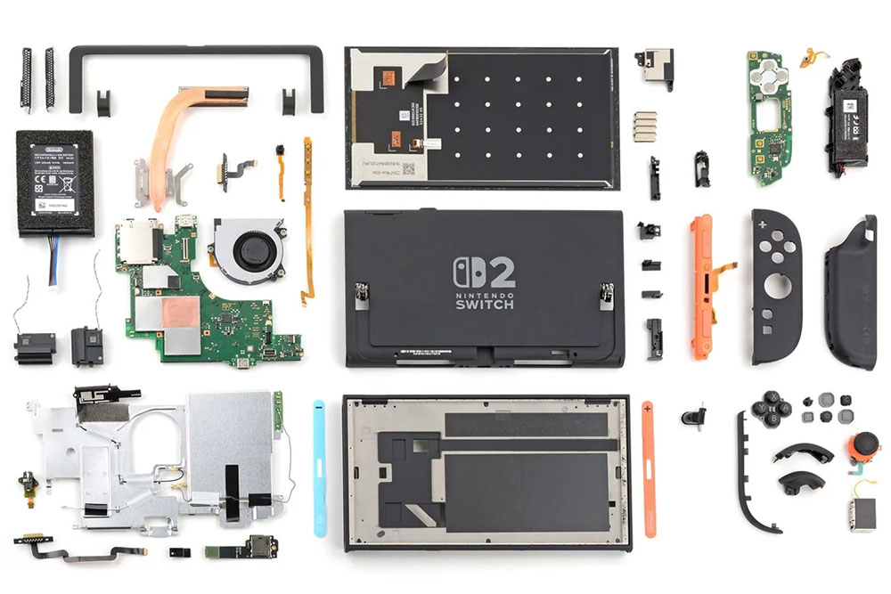 Nintendo Switch 2 拆解,iFixit:可修復性差、換搖桿更難 - 電腦王阿達 Nintendo Switch 2 拆解,iFixit:可修復性差、換搖桿更難 - 電腦王阿達