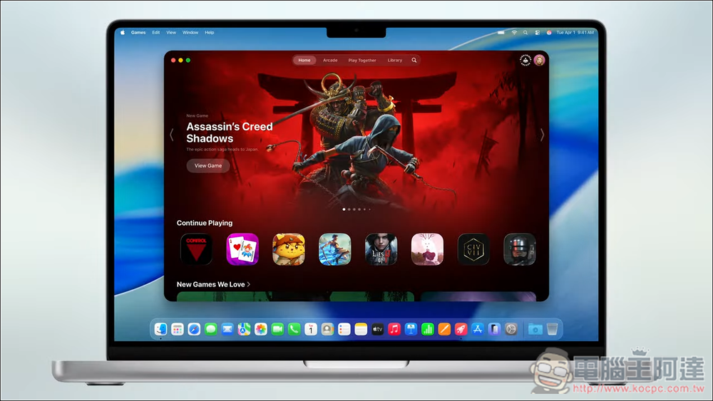 macOS Tahoe 正式亮相:全新 Liquid Glass 設計、捷徑融合 AI、超強大 Spotlight、全新遊戲 App 登場 - 電腦王阿達 macOS Tahoe 正式亮相:全新 Liquid Glass 設計、捷徑融合 AI、超強大 Spotlight、全新遊戲 App 登場 - 電腦王阿達