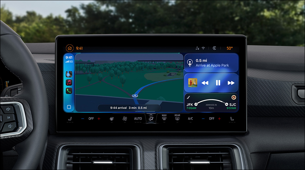 Apple CarPlay 大進化!iOS 26 帶來小工具、動態資訊與全新視覺設計 - 電腦王阿達 CarPlay