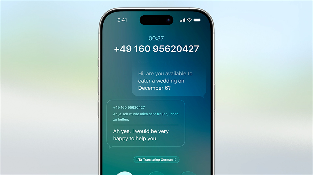 不會外語也能順暢翻譯聊天!Apple 推出 Live Translation 即時翻譯,整合訊息、電話、FaceTime ,跨語言溝通從此無障礙 - 電腦王阿達 不會外語也能順暢翻譯聊天!Apple 推出 Live Translation 即時翻譯,整合訊息、電話、FaceTime ,跨語言溝通從此無障礙 - 電腦王阿達