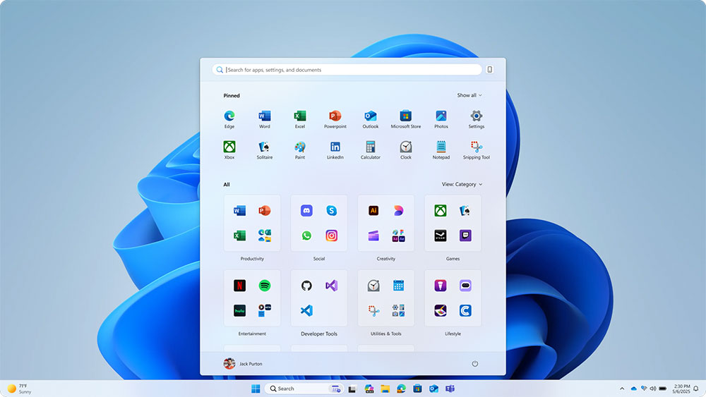 新版 Windows 11 開始功能表已進入 Insider 測試 - 電腦王阿達 新版 Windows 11 開始功能表已進入 Insider 測試 - 電腦王阿達
