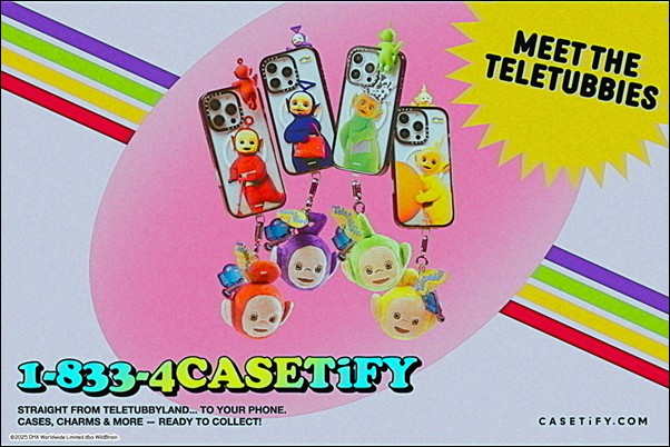 CASETiFY 全新推出天線寶寶聯名系列保護殼,玩味復古造型夢回童年最愛 - 電腦王阿達 CASETiFY 全新推出天線寶寶聯名系列保護殼,玩味復古造型夢回童年最愛 - 電腦王阿達