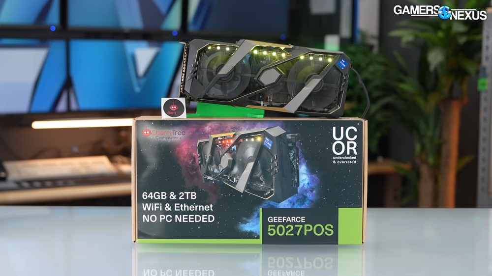 這款顯卡就是 PC!國外客製化店家打造 GeeFarce 5027POS,將迷你電腦塞入顯卡裡 - 電腦王阿達 這款顯卡就是 PC!國外客製化店家打造 GeeFarce 5027POS,將迷你電腦塞入顯卡裡 - 電腦王阿達