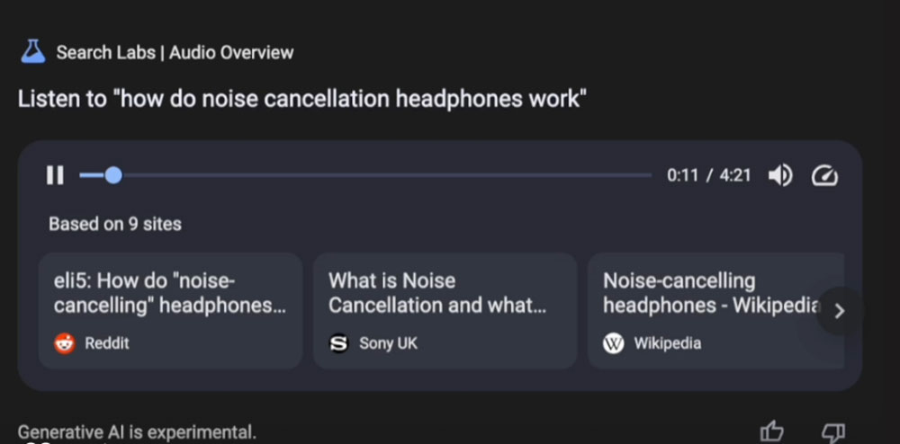 Google 正把 NotebookLM 中的音訊概述功能融入 Google 搜尋 - 電腦王阿達 Google 正把 NotebookLM 中的音訊概述功能融入 Google 搜尋 - 電腦王阿達