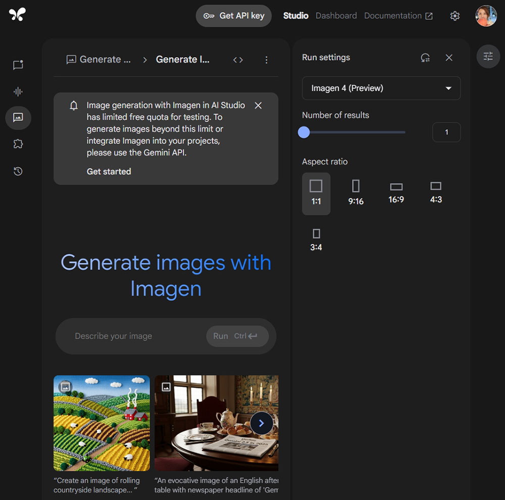 Imagen 4 現已在 Google AI Studio 中提供限時免費測試 - 電腦王阿達 Imagen 4 現已在 Google AI Studio 中提供限時免費測試 - 電腦王阿達