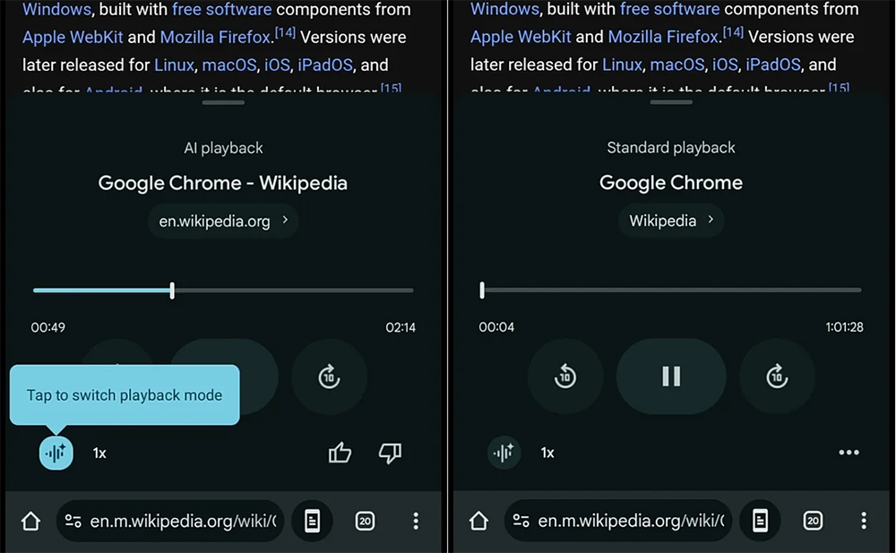 Google Chrome 瀏覽器將獲得新功能,讓任何網頁變成 Podcast 內容 - 電腦王阿達 Google Chrome 瀏覽器將獲得新功能,讓任何網頁變成 Podcast 內容 - 電腦王阿達
