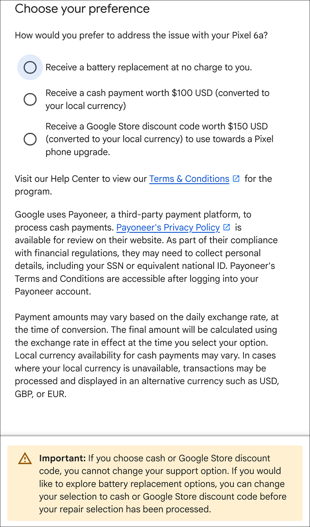 Google Pixel 6a 將推送強制更新限電降低過熱風險,Google 公布免費換電池與補償方案 - 電腦王阿達 Google Pixel