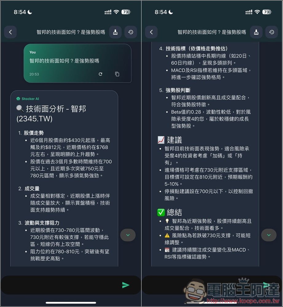內建 AI 智能分析和投資建議!Stocker PRO 輕鬆追蹤多國股市的投資績效,還提供自動加入股息功能 - 電腦王阿達 內建 AI 智能分析和投資建議!Stocker PRO 輕鬆追蹤多國股市的投資績效,還提供自動加入股息功能 - 電腦王阿達