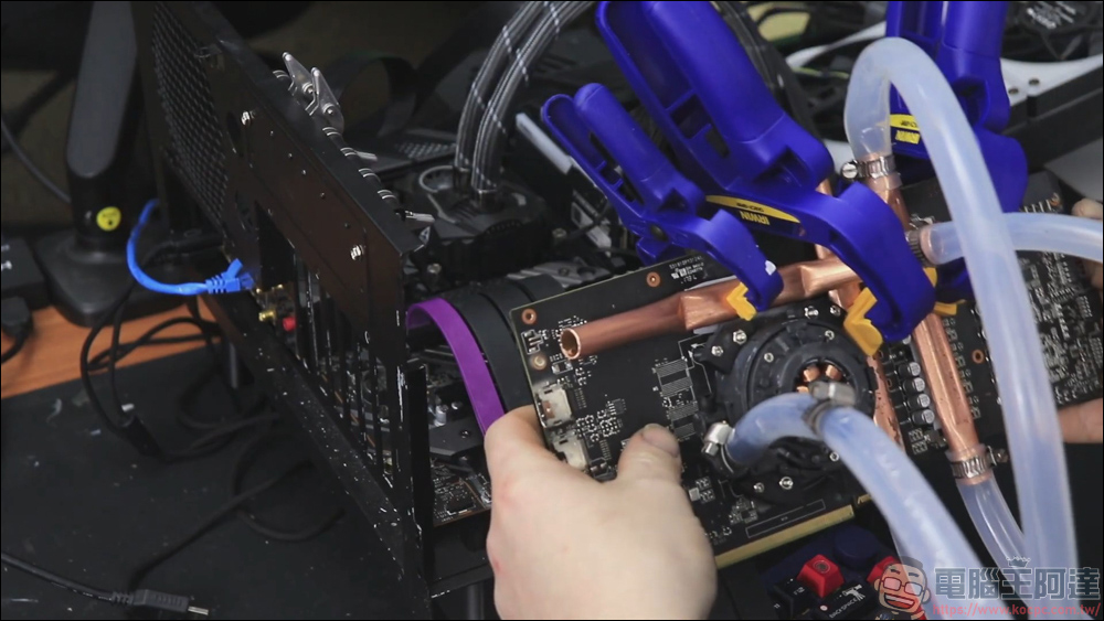 國外玩家靠自製水冷將GTX 1060超頻至2200MHz - 電腦王阿達 國外玩家靠自製水冷將GTX 1060超頻至2200MHz - 電腦王阿達