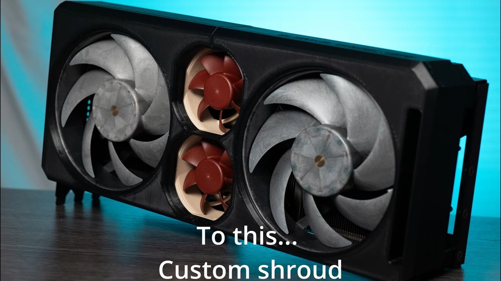 嫌原廠 RTX 5090/RTX 5080 風扇太吵!國外網友用 3D 列印改裝後變安靜超多 - 電腦王阿達 嫌原廠 RTX 5090/RTX 5080 風扇太吵!國外網友用 3D 列印改裝後變安靜超多 - 電腦王阿達