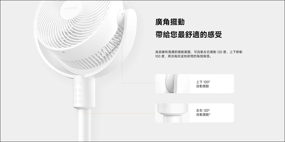 小米涼風神器登台!Xiaomi 智慧直流變頻循環扇開賣,只要 2,099 元就能全屋清新 - 電腦王阿達 小米