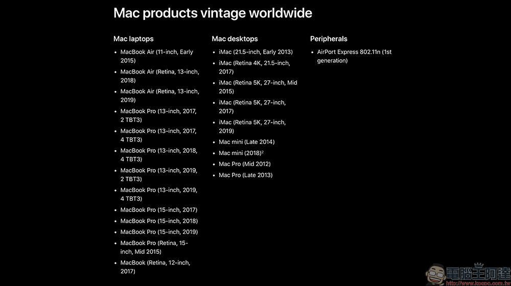 Apple「垃圾桶」Mac Pro 宣布進入復古產品行列!連 AirPort 都說再見了? - 電腦王阿達 Apple