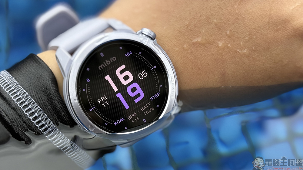 Mibro GS Active2 GPS 智慧運動手錶開箱|雙頻定位+5ATM 防水超給力!還支援 LINE 語音通話 - 電腦王阿達 Mibro GS Active2
