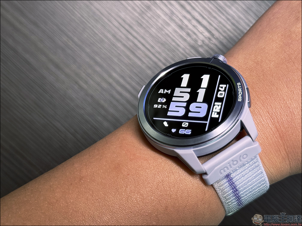 Mibro GS Active2 GPS 智慧運動手錶開箱|雙頻定位+5ATM 防水超給力!還支援 LINE 語音通話 - 電腦王阿達 Mibro GS Active2