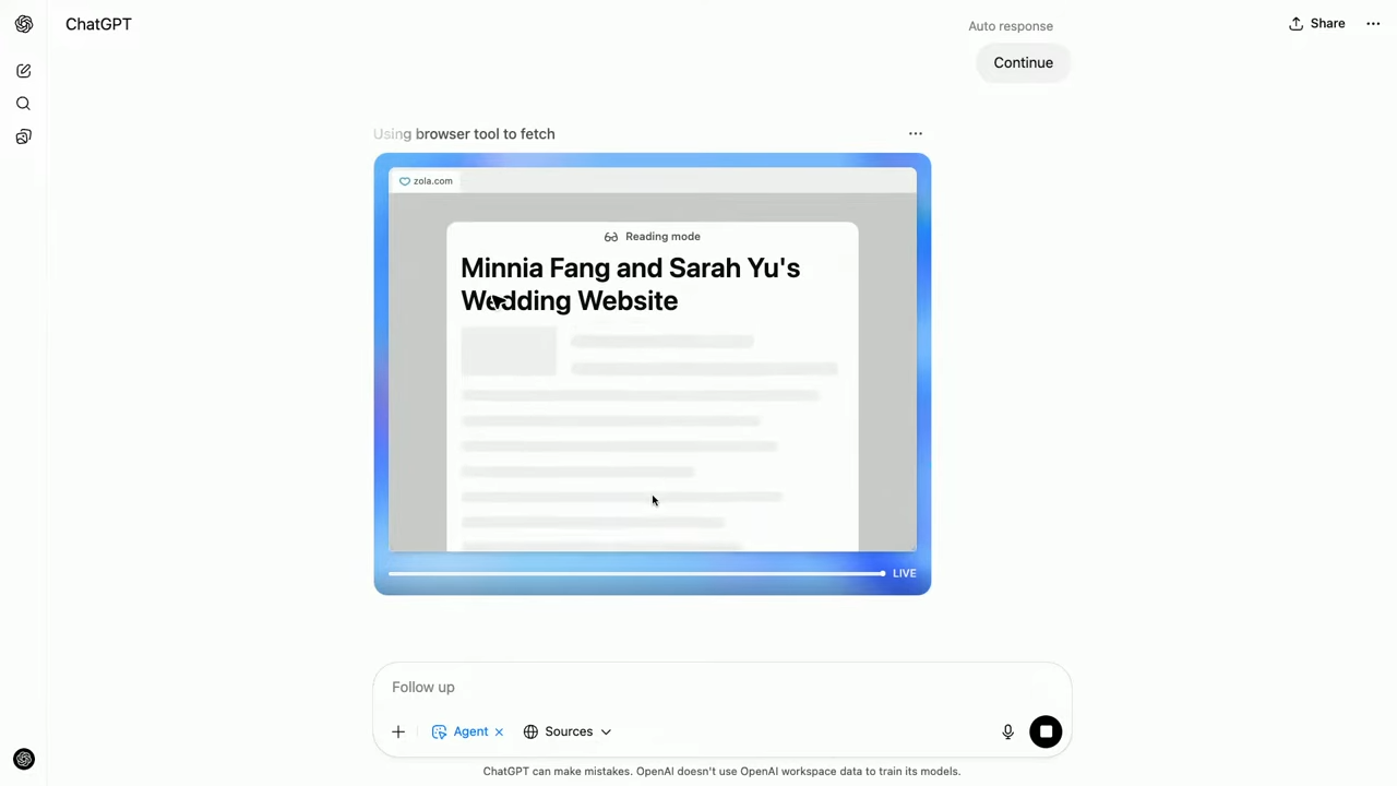 OpenAI 推出「ChatGPT agent」,透過虛擬電腦讓 AI 自動完成簡報、試算表、研究等各種你要求的工作任務 - 電腦王阿達 OpenAI 推出「ChatGPT agent」,透過虛擬電腦讓 AI 自動完成簡報、試算表、研究等各種你要求的工作任務 - 電腦王阿達