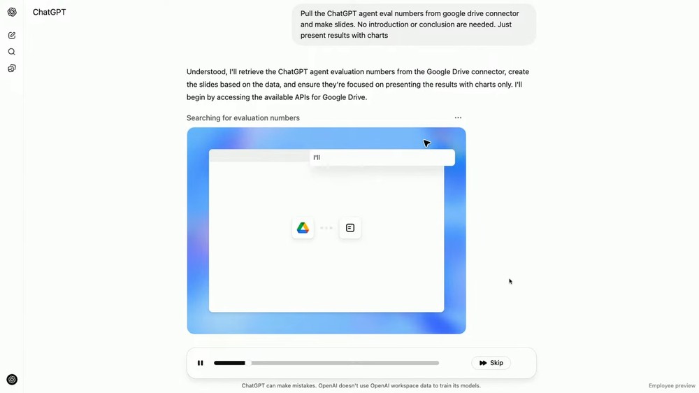 OpenAI 推出「ChatGPT agent」,透過虛擬電腦讓 AI 自動完成簡報、試算表、研究等各種你要求的工作任務 - 電腦王阿達 OpenAI 推出「ChatGPT agent」,透過虛擬電腦讓 AI 自動完成簡報、試算表、研究等各種你要求的工作任務 - 電腦王阿達