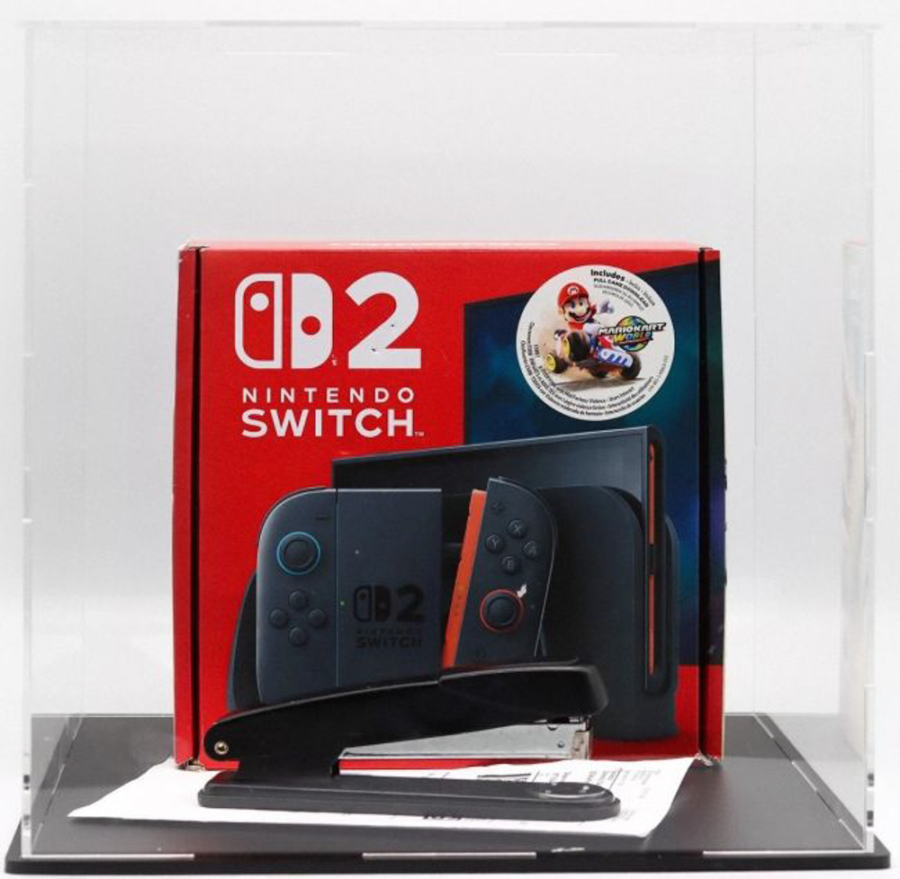 還記得那台被釘書機釘壞的 Switch 2 嗎? 以 25 萬美元天價售出 - 電腦王阿達 還記得那台被釘書機釘壞的 Switch 2 嗎? 以 25 萬美元天價售出 - 電腦王阿達