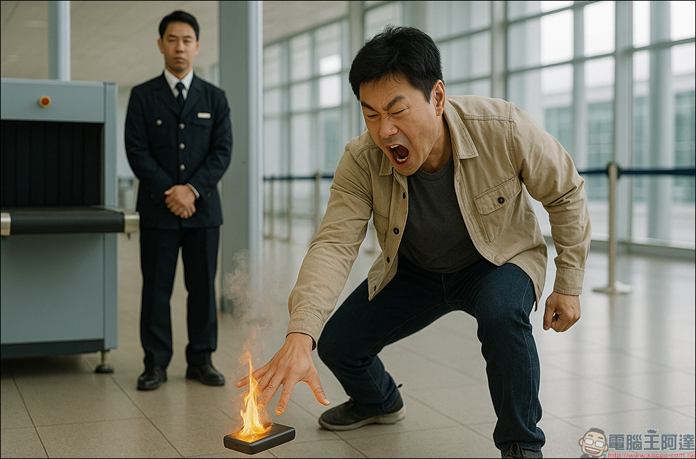 因行動電源沒3C標示無法帶上飛機,中國男子怒砸行動電源導致起火被行政拘留5天 - 電腦王阿達 行動電源