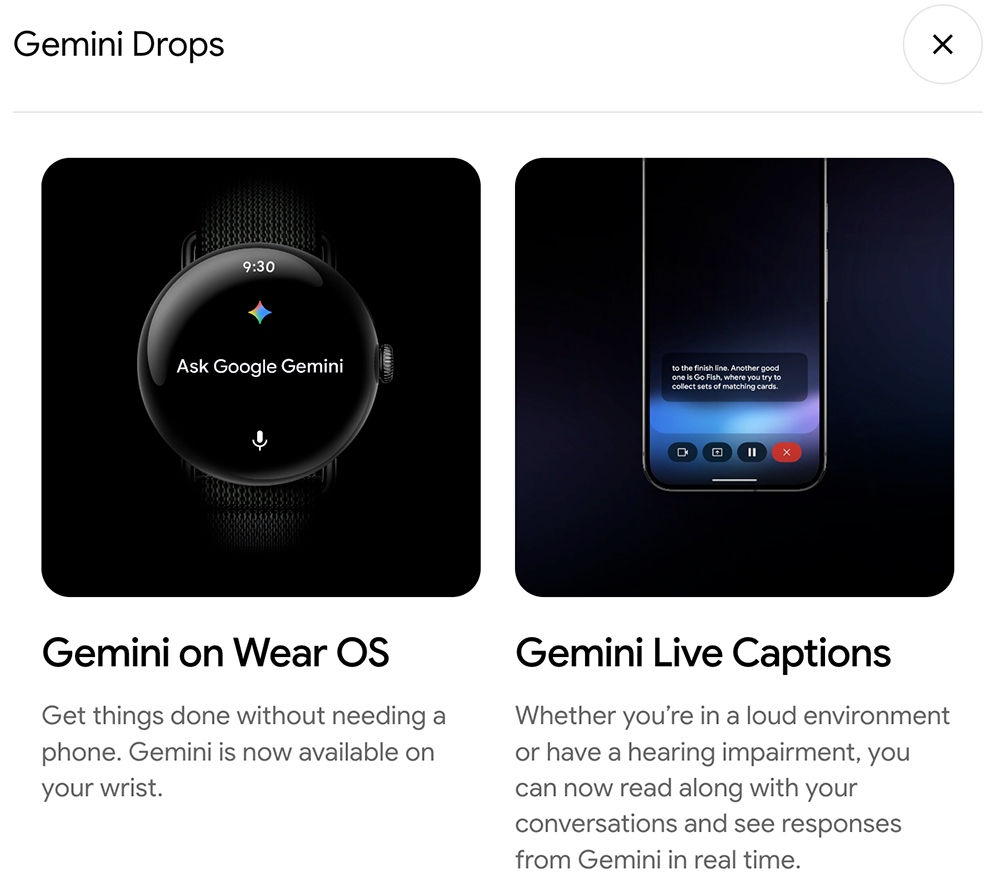 Google 推出 「Gemini Drops」,協助你掌握最新 AI 功能 - 電腦王阿達 Google 推出 「Gemini Drops」,協助你掌握最新 AI 功能 - 電腦王阿達