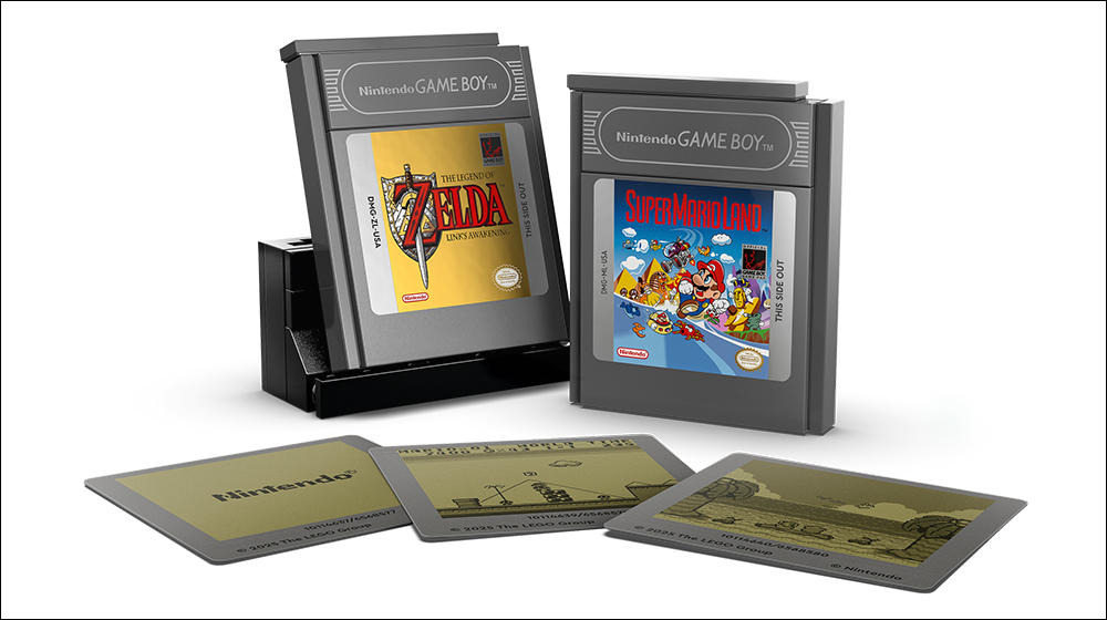 LEGO 72046 Game Boy 積木模型登場!1:1 比例還原任天堂經典掌機,插卡片重溫童年回憶 - 電腦王阿達 LEGO
