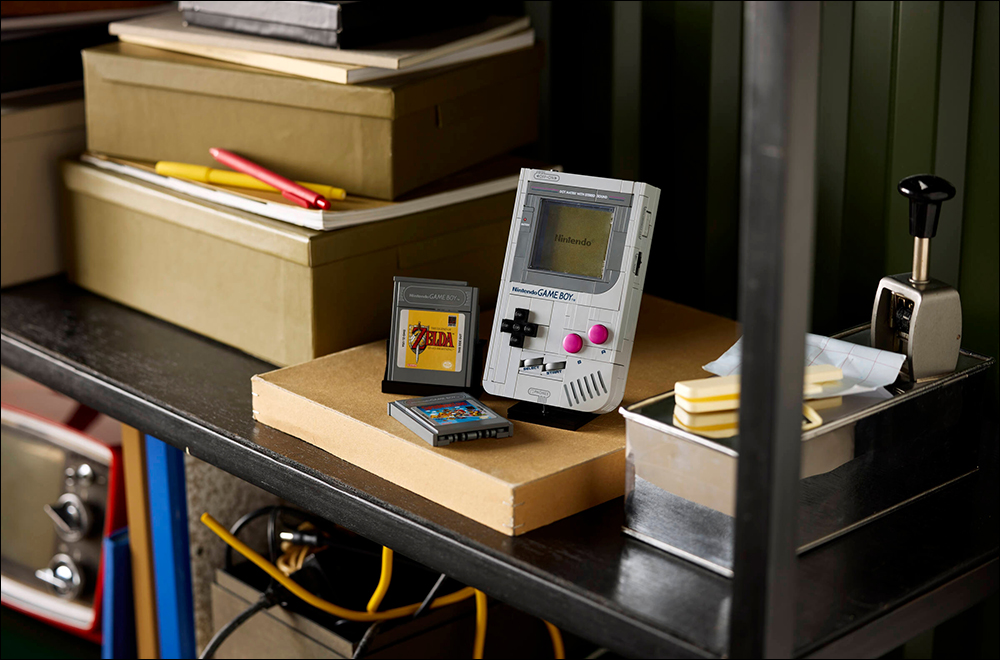 LEGO 72046 Game Boy 積木模型登場!1:1 比例還原任天堂經典掌機,插卡片重溫童年回憶 - 電腦王阿達 LEGO