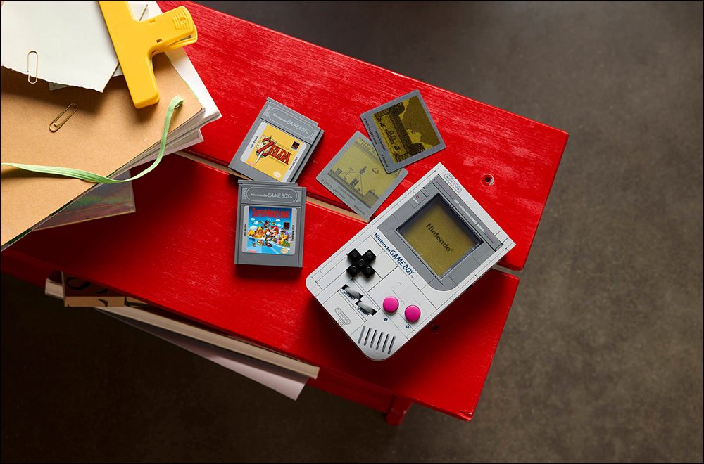 LEGO 72046 Game Boy 積木模型登場!1:1 比例還原任天堂經典掌機,插卡片重溫童年回憶 - 電腦王阿達 LEGO