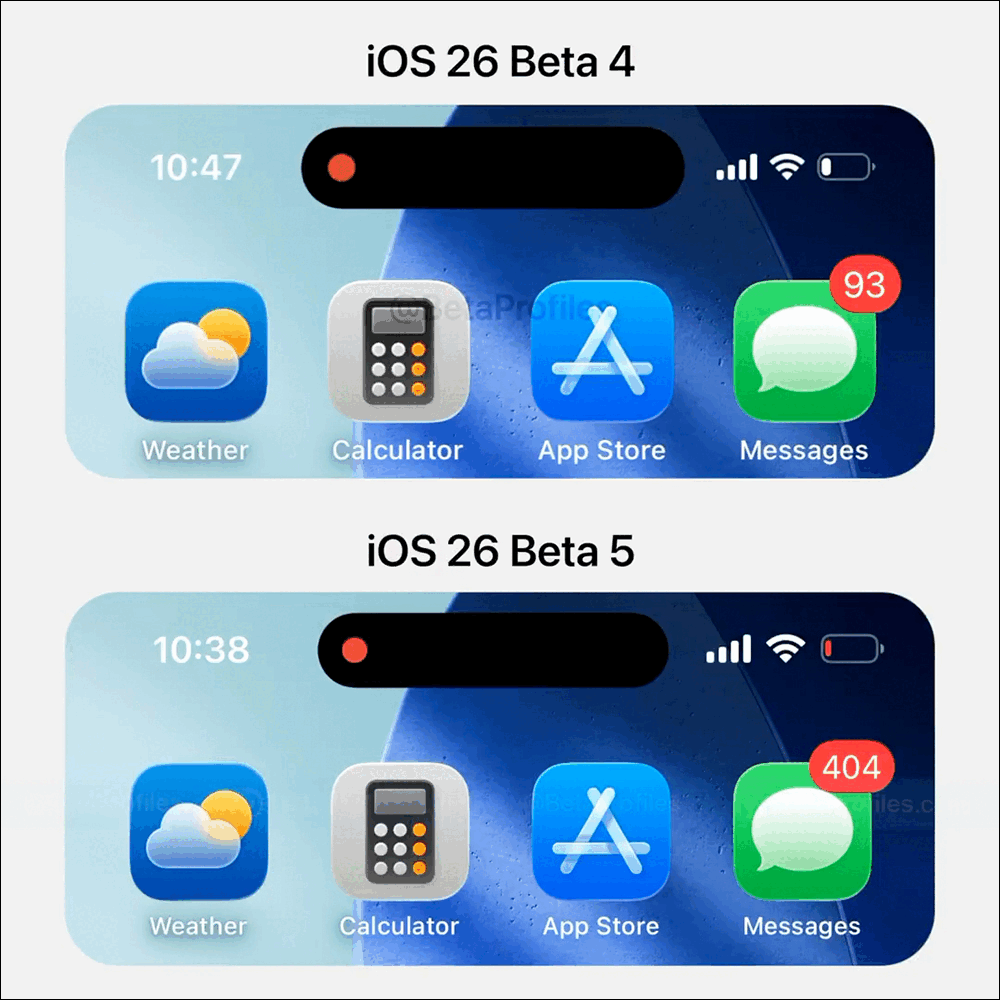 iPhone 快沒電?iOS 26 Beta 5 曝光全新「雷達式紅圈動畫」超可愛提醒 - 電腦王阿達 iOS 26