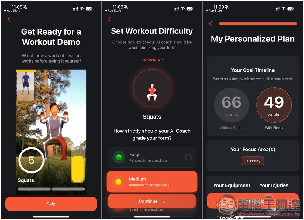 Firefly 內建 AI 教練的健身 App!即時偵測和修正你的動作,只有正確完成才會計算 - 電腦王阿達 Firefly 內建 AI 教練的健身 App!即時偵測和修正你的動作,只有正確完成才會計算 - 電腦王阿達