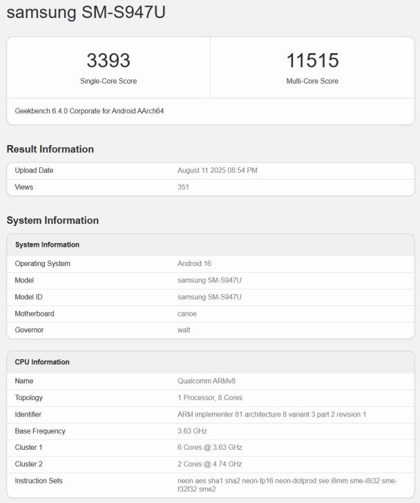 高通 Snapdragon 8 Elite Gen 2 跑分現身!時脈最高達到 4.74GHz - 電腦王阿達 高通 Snapdragon 8 Elite Gen 2 跑分現身!時脈最高達到 4.74GHz - 電腦王阿達