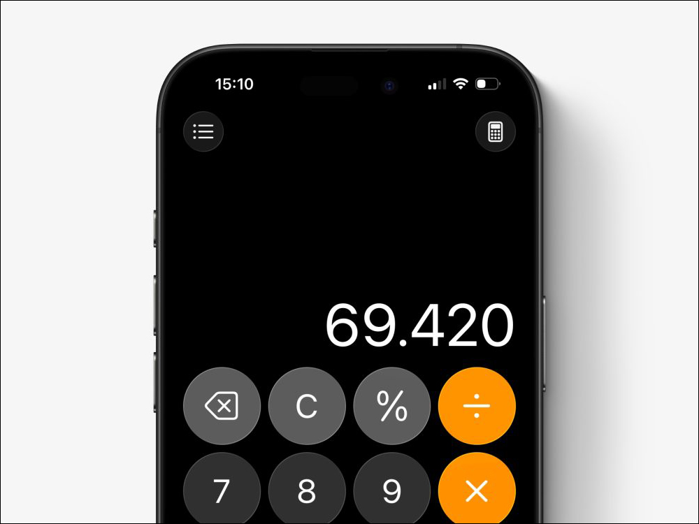 iOS 26 把計算機 App 消失一年多的「神鍵」搬回來了 - 電腦王阿達 iOS 26a