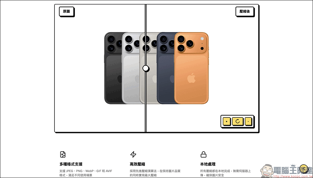 ZipPic 免費線上圖片壓縮工具!不用上傳雲端也能壓縮,支援多格式 - 電腦王阿達 ZipPic