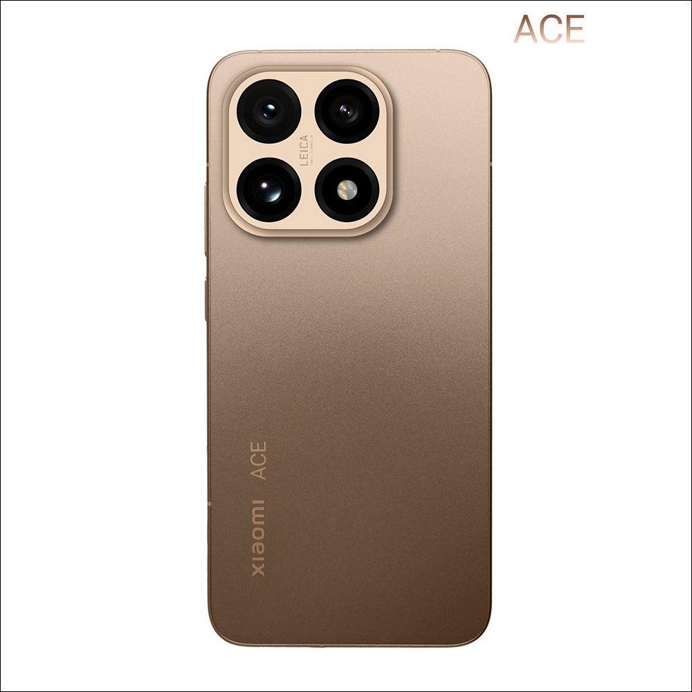 小米 Xiaomi 15T 系列外觀首度曝光!古銅色質感機身搭配 LEICA 三鏡頭相機亮相 - 電腦王阿達 Xiaomi 15T