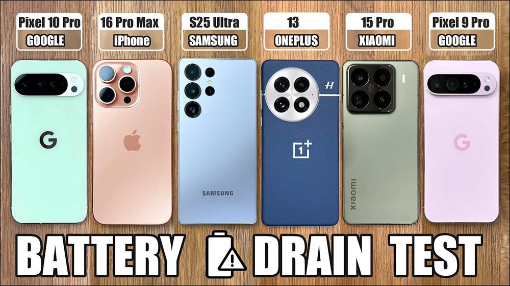 Pixel 10 Pro XL 續航大PK爆冷落敗,不敵 iPhone 16 Pro Max 等當今「超大杯」旗艦 - 電腦王阿達 Pixel 10