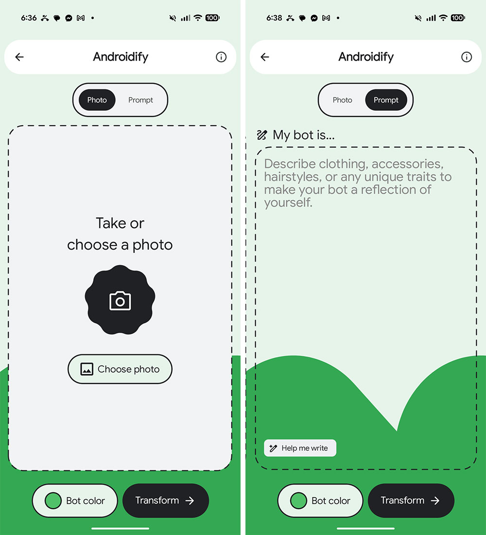 Google 的 Androidify 機器人製造機帶著 AI 核心回來了 - 電腦王阿達 Google 的 Androidify 機器人製造機帶著 AI 核心回來了 - 電腦王阿達