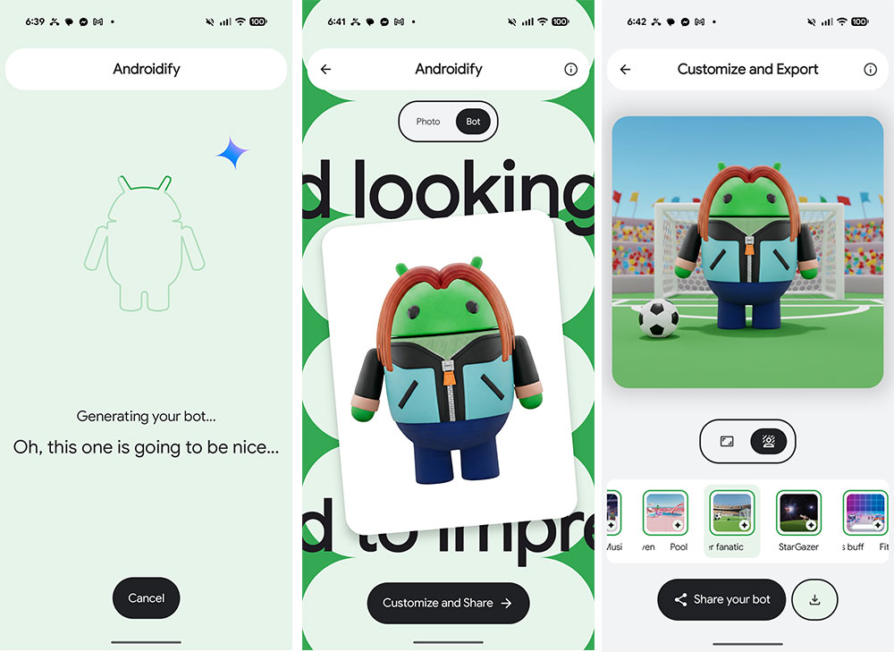 Google 的 Androidify 機器人製造機帶著 AI 核心回來了 - 電腦王阿達 Google 的 Androidify 機器人製造機帶著 AI 核心回來了 - 電腦王阿達