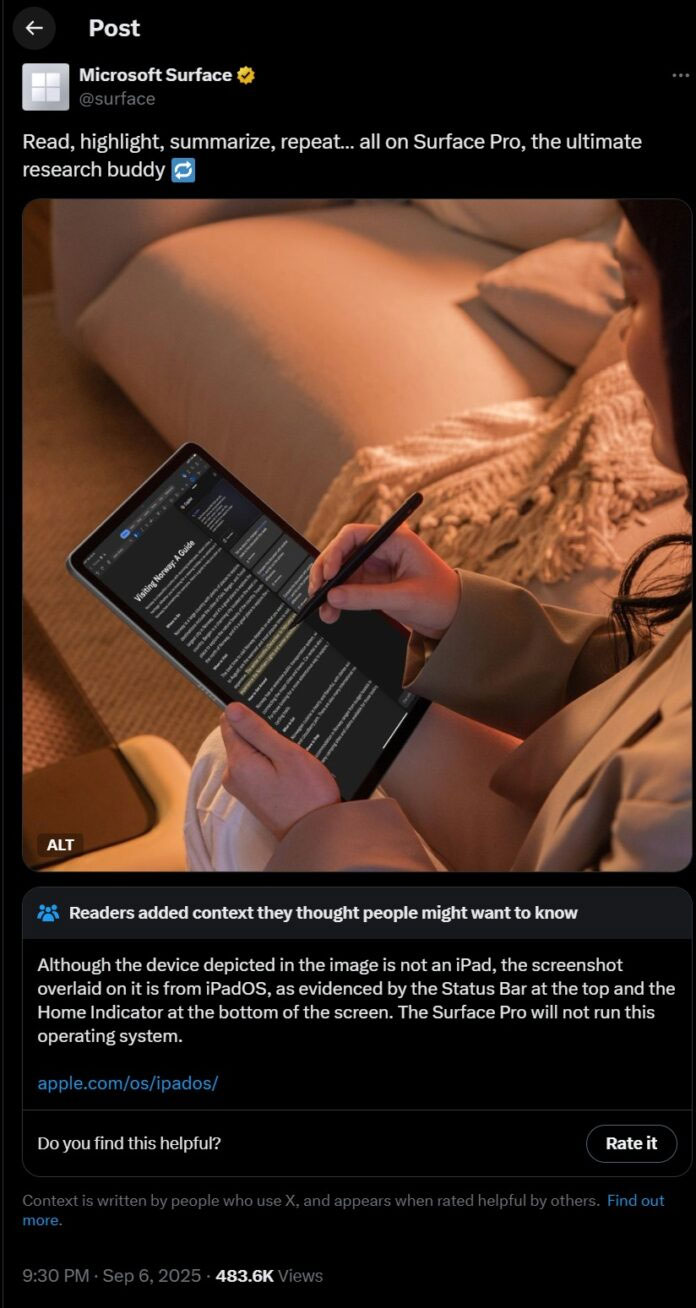 微軟誤用 iPad UI 照片來為 Surface Pro 打廣告被網友抓包 - 電腦王阿達 微軟誤用 iPad UI 照片來為 Surface Pro 打廣告被網友抓包 - 電腦王阿達
