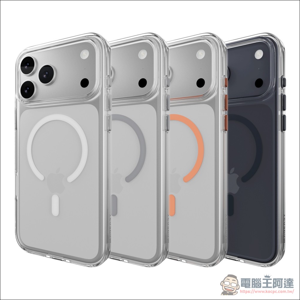 結合軍規防護與極致機能美學,MAGEASY 全新 iPhone 17 配件系列登場 - 電腦王阿達 結合軍規防護與極致機能美學,MAGEASY 全新 iPhone 17 配件系列登場 - 電腦王阿達