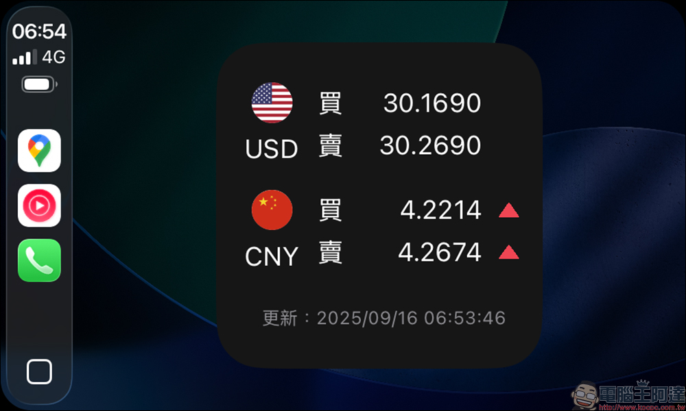 iOS 26 的全新 Apple CarPlay 新功能、介面動手玩 - 電腦王阿達 CarPlay