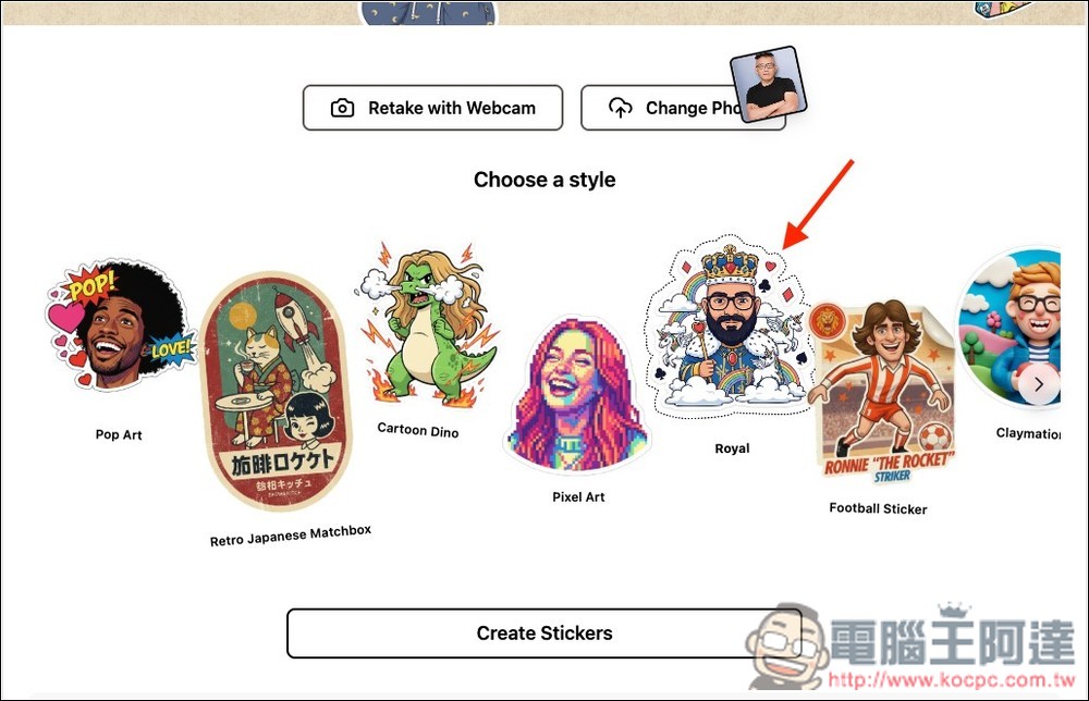 Gem Stickers 一鍵製作 9 種不同類型的 LINE 貼圖,由 Nano Banana 驅動 - 電腦王阿達 Gem Stickers 一鍵製作 9 種不同類型的 LINE 貼圖,由 Nano Banana 驅動 - 電腦王阿達