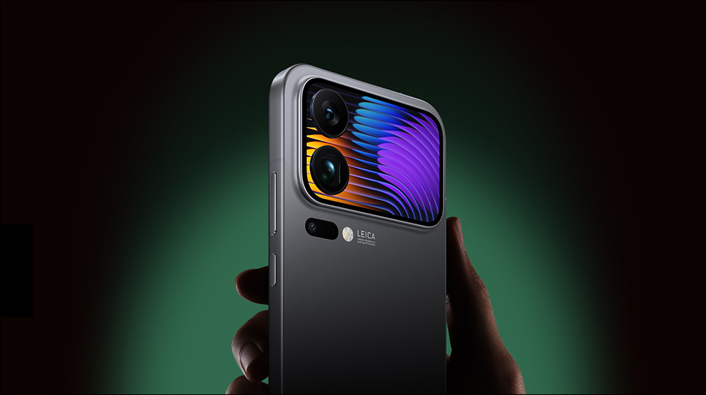 小米 Xiaomi 17 Pro 外觀正式曝光,背面螢幕展現多種功能應用 - 電腦王阿達 Xiaomi 17 Pro