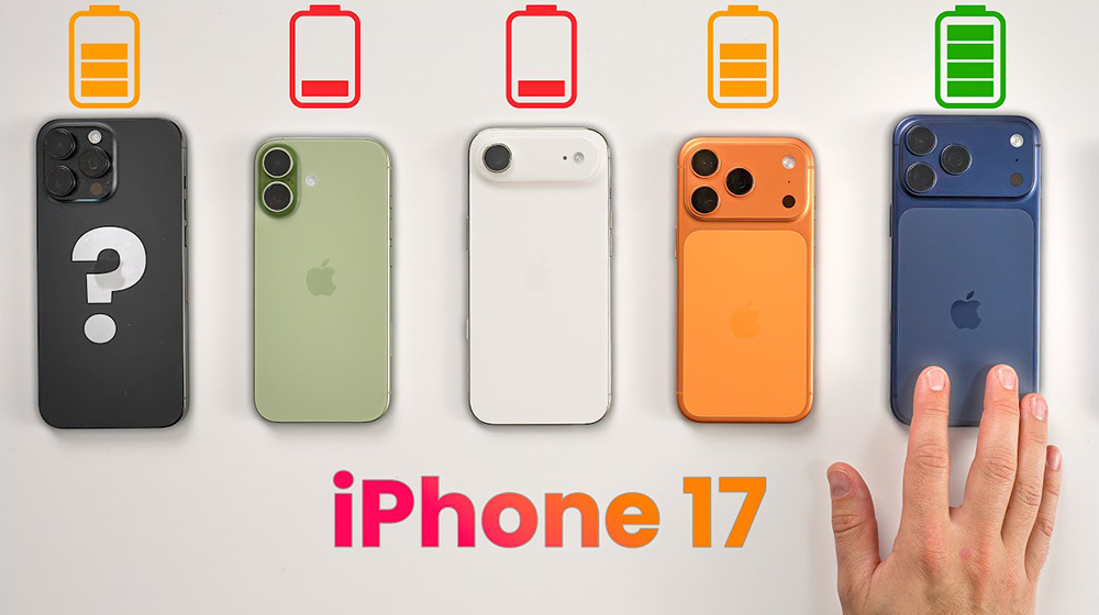 iPhone 17 全系列、 Air 與 16 Pro Max 電池續航大 PK!17 Pro 表現超乎預期 - 電腦王阿達 iPhone 17