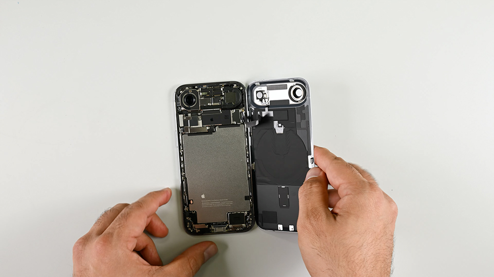 iPhone Air 為何能設計得如此輕薄?iFixit 拆解揭露電池與結構巧思 - 電腦王阿達 iPhone Air