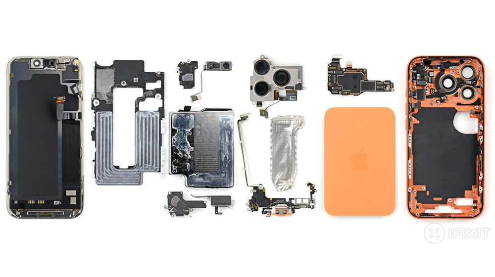 iFixit 拆解 iPhone 17 Pro:散熱黑科技「均熱板」現身,刮痕門真相曝光 - 電腦王阿達 iPhone 17