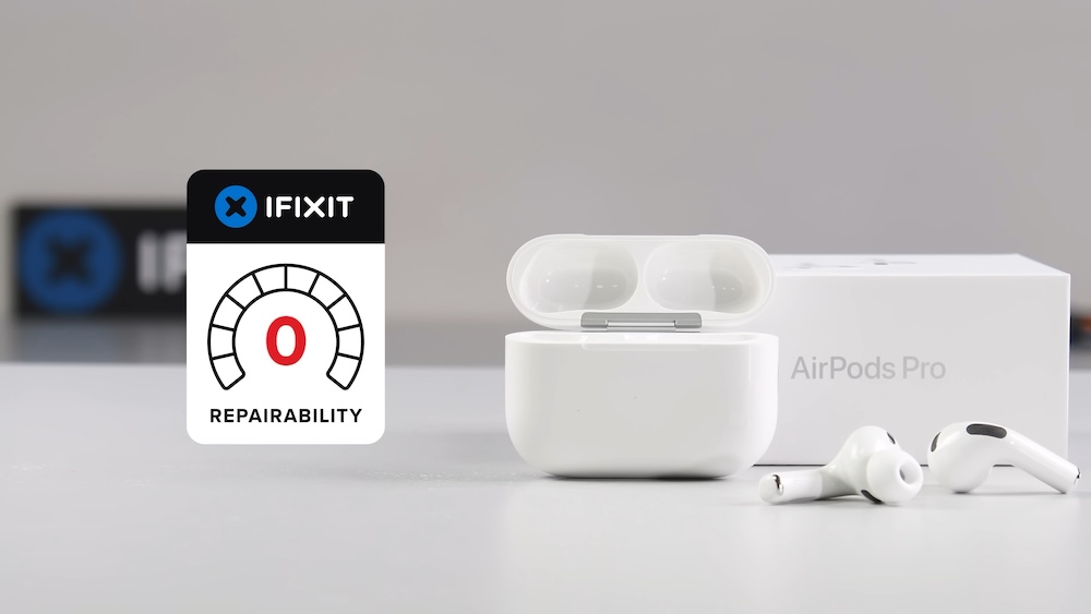 iFixit 拆解蘋果 AirPods Pro 3 耳機:電池更換難度極高,可維修性評分 0 分 - 電腦王阿達 AirPods Pro 3